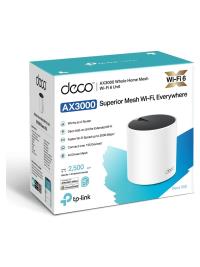 TP-LINK DECO X55 TEKLİ Wi-Fi 6 AX3000 Tüm Evi Kapsayan Mesh Wifi Sistemi